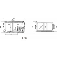 Купить Автохолодильник компрессорный SUMITACHI T36 арт. T36S